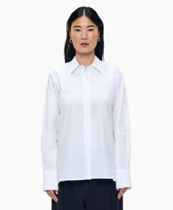Zenggi Blouse Boyfriend Wit*Dames Blouses