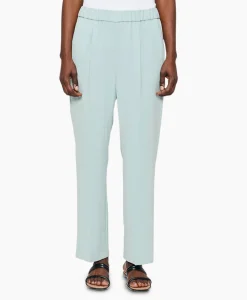 Zenggi Chino Japanese Crepe Relaxed Licht Groen*Dames Broeken