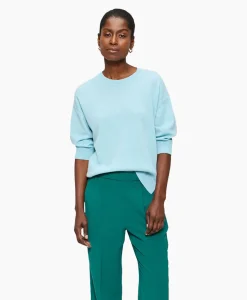 Zenggi Top Relaxed Short Sleeve Aqua*Dames T-Shirts & Tops